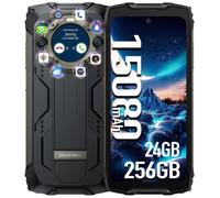 Blackview BV9300 Pro Smartphone Robuste 24Go + 256Go 15080mAh 6.7"" 50MP Téléphone Portable Incassable NFC GPS - Noir