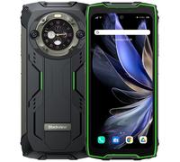 Blackview BV9300 Pro Téléphone Portable Incassable 16Go+256Go MTK G99 Android 13 15080mAh 33W 64MP+32MP 6.7"" NFC Etanche - Vert