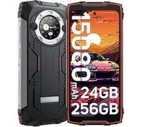 BV9300 Pro Téléphone Portable Incassable 24Go+256Go Android 13 15080mAh 33W 64MP+32MP 6.7 FDH+ Etanche NFC - Orange