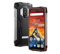Smartphone Incassable Blackview BV6200 Pro 6,56 13000mAh 12Go+128Go Orange avec Smartwatch Blackview W50 Pro Noir G