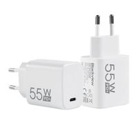 Blackview Chargeur Rapide 55W USB C Adaptateur Secteur Compatible SHARK 8/HERO 10/BV8900/BV9300 Pro/BV8100/BV7300/Active 8 Pro