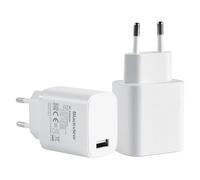 Blackview Chargeur Secteur Adaptateur 18W, Charge Rapide, Compact & Portable, Compatible Smartphone/Tablette/Appareils USB Compatible avec Tab90/Tab90WiFi/Tab16Pro/Mega2/Active8Pro