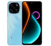 Blackview Color 6 AI Smartphone débloqué, 24Go+128Go, 50MP+13MP, 6,67" HD+ Écran, 3 Emplacements pour Cartes, Téléphone Android 15, Charge Rapide 18W, Haut-Parleur Smart-K Box, Doke AI Apps, Bleu