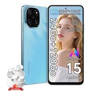 Blackview COLOR 6 Bleu - 8Go + 16Go ext. RAM / 128Go + 2To microSD, 6,67"" HD+ IPS, 50MP, 5000mAh, Android 15, AirBuds20