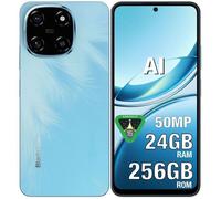 Blackview Color 6 Smartphone 256 Go 6.67"" 50MP Caméra Android 15 5000mAh Double SIM 4G GPS - Blue