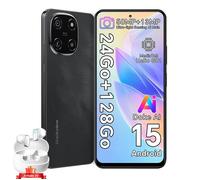 Blackview COLOR 6 - Smartphone 6,67"" IPS 128 Go + 2 To, 8Go+16Go ext., 50MP, 5000mAh, Android 15, Dual SIM - Noir + AirBuds20