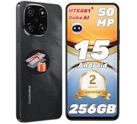 Blackview Color 6 Telephone Portable Pas Cher 24Go+256Go/2To TF Doke AI,50MP+13MP, Android 15 Smartphone Pas Cher Octa Core Helio G81, 6,67" 90Hz, 5000mAh, Téléphone Portable Double SIM/OTG/Fingerprin