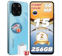 Blackview Color 6 Telephone Portable Pas Cher 24Go+256Go/2To TF Doke AI,50MP+13MP, Android 15 Smartphone Pas Cher Octa Core Helio G81, 6,67" 90Hz, 5000mAh, Téléphone Portable Double SIM/OTG/Fingerprin