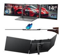Blackview DCM 5 Extension Ecran Ordinateur Portable, Double Moniteur Portable 14”, Extension D'écran 1080P FHD,TUV Low Blue Light