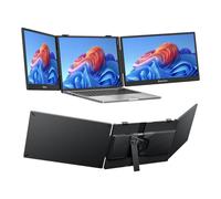 BLACKVIEW DCM5 Moniteur Portable 14 Pouces FHD IPS Triple écran portable avec Support Réglable,Ecran PC Portable 13”to 17.3”