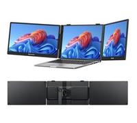 BLACKVIEW DCM5 Moniteur portable 14 pouces IPS FHD 1080P | Double écran professionnel USB-C Noir