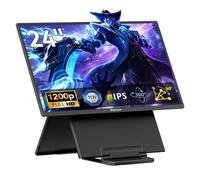 Blackview Écran Portable 23,8 Pouces FHD 100Hz, Moniteur Gaming IPS avec Haut-parleurs, Extension d'Écran PC Portable USB-C/HDMI pour PC/Mac/PS5/Xbox/Switch, Support Réglable Compatible VESA