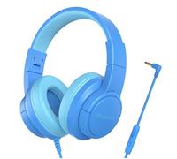 Blackview FitBuds K1 - Casque supra-auriculaire pliable Bluetooth 5.4, ENC, 500 mAh, micro, bleu