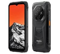 Blackview Fort 1 AI Smartphone Incassable, Éditeur Photo Magique IA, 12GB+128GB, Batterie 11000mAh, 16MP+8MP, 6.56'' HD+, IP68 IP69K Téléphone Étanche Renforcé, Android 15, Double SIM, NFC Noir