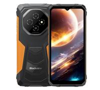 Blackview Fort 1 AI Smartphone Incassable, Éditeur Photo Magique IA, 18GB+256GB, Batterie 11000mAh, 16MP+8MP, 6.56'' HD+, IP68 IP69K Téléphone Étanche Renforcé, Android 15, Double SIM, NFC Orange