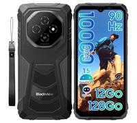 Blackview Fort 1 Android 15 Téléphone Portable Incassable 2025, Batterie 10000mAh Smartphone Incassable, 12Go+128Go/2To TF, 6.56''HD+, Doke AI, IP68/IP69K/NFC/GPS/OTG/Fingerprint/2 Ans Garantie