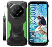 Blackview Fort 1 Téléphone Portable Incassable Android 15, 12(4+8) Go+128Go/2To TF, Doke AI, Batterie 10000mA Téléphone Incassable, 6.56HD+, IP68/IP69K/NFC/GPS/OTG/Fingerprint/2 Ans Garantie