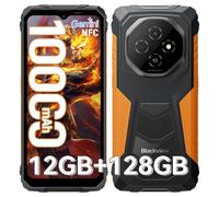 Blackview Fort 1 Téléphone Portable Incassable Android 15, Batterie 10000mAh Téléphone Incassable, 6.56HD+, 12(4+8) Go+128Go/2To TF, IP69K/NFC/GPS/OTG/Fingerprint/2 Ans Garantie