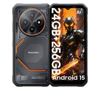 Blackview FORT 2 4G Téléphone Portable Incassable 24Go+256Go Android 15 NFC 16MP