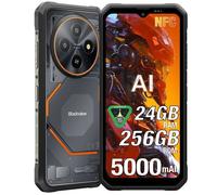 Blackview Fort 2 Smartphone 24Go + 256Go 6.56'' Caméra 16MP 5000mAh Téléphone portable Incassable Double SIM 4G NFC GPS - Noir