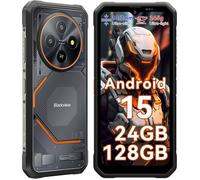 Blackview FORT 2 5G 8 Go RAM 128/256 Go ROM Android 15 Smartphone Robuste 6,56 pouces 90 Hz Téléphone Mobile 5000 mAh 8GB+128GB noir