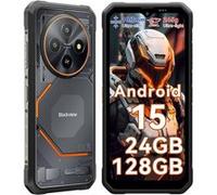 Blackview Smartphone robuste FORT 2 – 5G, Android 15, 6,56", 90Hz, 8Go, 128/256Go, 5000mAh, Noir