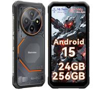 Blackview FORT 2 5G 8 Go RAM 128/256 Go ROM Android 15 Smartphone Robuste 6,56 pouces 90 Hz Téléphone Mobile 5000 mAh 8GB+256GB noir