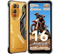 Blackview Fort 5 Android 16 Téléphone Portable Incassable 248g/10.7mm Ultra-Fin, 108MP+50MP+13MP Vision Nocturne, 36Go+256Go/2To, 6.78'' 120Hz Smartphone Incassable 4G, Mode Gants/IP69K/NFC/700 Nits