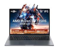 PC Portable Gamer Blackview GamiBook 8, 16"" FHD+, RAM 32Go 1To SSD, AMD Ryzen 7 7435HS, Windows 11 Pro Ordinateur Portable - Gris