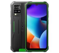 Blackview IP68 Téléphone Incassable BV4800 Pro, 12GB+128GB(Extension 1TB), 6,56'' HD+ 120Hz, 16MP+8MP+5MP, 3 Emplacements pour Cartes, Android 14 Smartphone Étanche Robuste Double SIM, NFC Vert