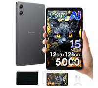 Blackview LINK 2 Tablette 8,68"" Android 15 5G Wi-Fi 12Go RAM 128Go ROM Ext. 2To IPS 5000mAh Widevine L1 - Noir