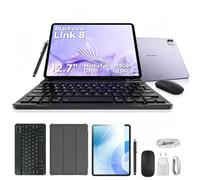 Blackview Link 8 Tablette 13 Pouces, Android Tablette avec Clavier & Stylet | 18Go RAM+256Go ROM, 8400mAh, Gemini AI MediaTek G100, 2K+ FHD, Mode PC, Widevine L1, Face ID, 16MP+13MP, GPS