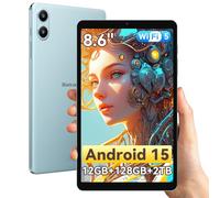 Blackview Link2 8 Pouces Tablette Android 15, 1340 x 800 Écran, Mini Tablette Gaming, 12Go RAM + 128Go ROM/1To TF, Gemini AI 2.0, Face ID, Widevine L1/WiFi 5G/5000mAh/8Mpx + 5Mpx/GPS/OTG/OTA/BT5.0