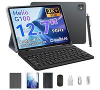 BLACKVIEW LINK8 Tablette Tactile 12,7 Pouces 2K 90Hz Android 15, 18Go RAM 256Go,Clavier,Stylet,Souris,8400mAh,Tablette pour Études