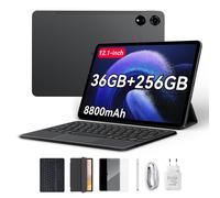 Blackview MEGA 3 MTK G100 12,1 pouces 8800mAh Tablette Android 15 12 Go RAM 256 Go ROM Stockage with keyboard gris