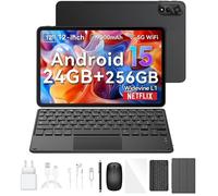 Blackview MEGA2 Tablette Tactile 11.97"" Android 15 2.4G+5G Wifi, RAM 24 Go ROM 256 Go/SD 2 To 9000mAh Tablette PC Dual Sim - Gris