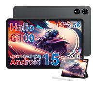 Blackview Mega3, 2.5K FHD, 12" , 2.5K, incl. Stift Tablet 2025, Android 15, , 32GB (8 GB + 24 GB) RAM + 256 GB ROM, 8800mAh, 4G LTE, 50MP, Helio G100