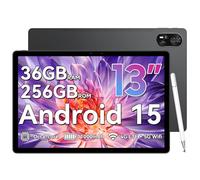 Blackview Mega8 Tablette 13 Pouces Android 15, 90Hz 2K Tablette Tactile, 2.2GHz Octa-Core T620 Tablettes Gaming, 12Go RAM + 256Go ROM/2To TF, 4G LTE SIM, 11000mAh/50MP + 13MP/Gemini AI2.0/Widevine L1