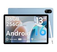 Blackview Mega8 Tablette 13 Pouces Android 16,36GB RAM + 256GB ROM/2TB TF,90Hz 2K Tablette Tactile, Octa-Core T620 Tablettes Gaming, 4G LTE SIM, 11000mAh/50MP + 13MP/Gemini AI 2.0/Widevine L1
