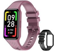 Blackview Montre Connectée Femme Homme, Bracelet Connecté,Écran 1,47'' autonomie de 20 Jours, Surveillance Santé,Analyse du Sommeil, 24 Modes Sports, Étanchéité 5ATM, iOS/Android(Violet)