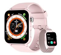 Blackview Montre Connectée Femmes, Montre de Fitness de 1,85 Pouces avec appels et réponse, Montre de Sport, 100+ Modes Sportifs, Podomètre, Moniteur de Sommeil, Montre de Suivi de Fitness