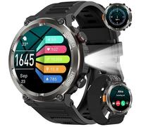 Blackview Montre Connectée Homme Femme Smartwatch 960mAh 1,45"" Tactile Écran/Trajectoire du Mouvement/Calories pour Android iOS