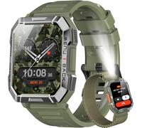 Blackview Montre Connectée Homme, avec fonction passer/recevoir des appels,boussole,étanche,montre de sport, 100+ modes sportifs, moniteur de Fréquence Cardiaque,Podomètre, smartwatch pour Android/iOS