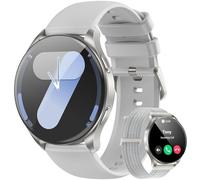 Blackview Montre connectée Hommes Femmes, écran AMOLED 1,43", Montre de Fitness avec Fonction téléphone, Passer/recevoir des appels, Moniteur de fréquence Cardiaque et de Sommeil, pour Android et iOS