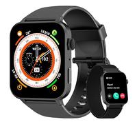 Blackview Montre Connectée Hommes Femmes, Montre de Fitness de 1,85 Pouces avec appels et réponse, Montre de Sport, 100+ Modes Sportifs, Podomètre, Moniteur de Sommeil, Montre de Suivi de Fitness