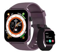 Blackview Montre Connectée Hommes Femmes, Montre de Fitness de 1,85 Pouces avec appels et réponse, Montre de Sport, 100+ Modes Sportifs, Podomètre, Moniteur de Sommeil, Montre de Suivi de Fitness
