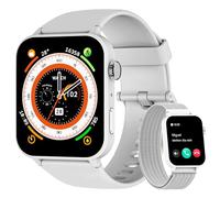 Blackview Montre Connectée Hommes Femmes, Montre de Fitness de 1,85 Pouces avec appels et réponse, Montre de Sport, 100+ Modes Sportifs, Podomètre, Moniteur de Sommeil, Montre de Suivi de Fitness