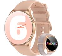Blackview Montre Connectée Smartwatch Hommes Femmes - Écran AMOLED 1.43", Appels Téléphoniques Directs, Moniteur Fréquence Cardiaque 24/7 et Sommeil, Compatible Android iOS, Montre Sport Étanche IP68