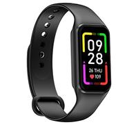 Blackview Montre intelligente pour Hommes et Femmes Montre de fitness Écran couleur 1,47 pouces Bracelet de fitness Podomètre Moniteur de sommeil Fréquence cardiaque 24 modes sportifs pour Android iOS