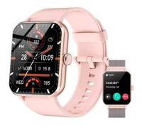 Blackview Montre connectée R50 Femme 1,85" HD Bluetooth Cardio & SpO2 Fitness Contrôle musique Rose